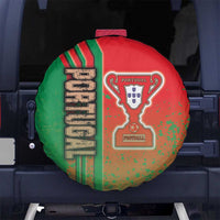 Portugal Football Spare Tire Cover Selecao das Quinas Soccer - Road To Champion - Wonder Print Shop
