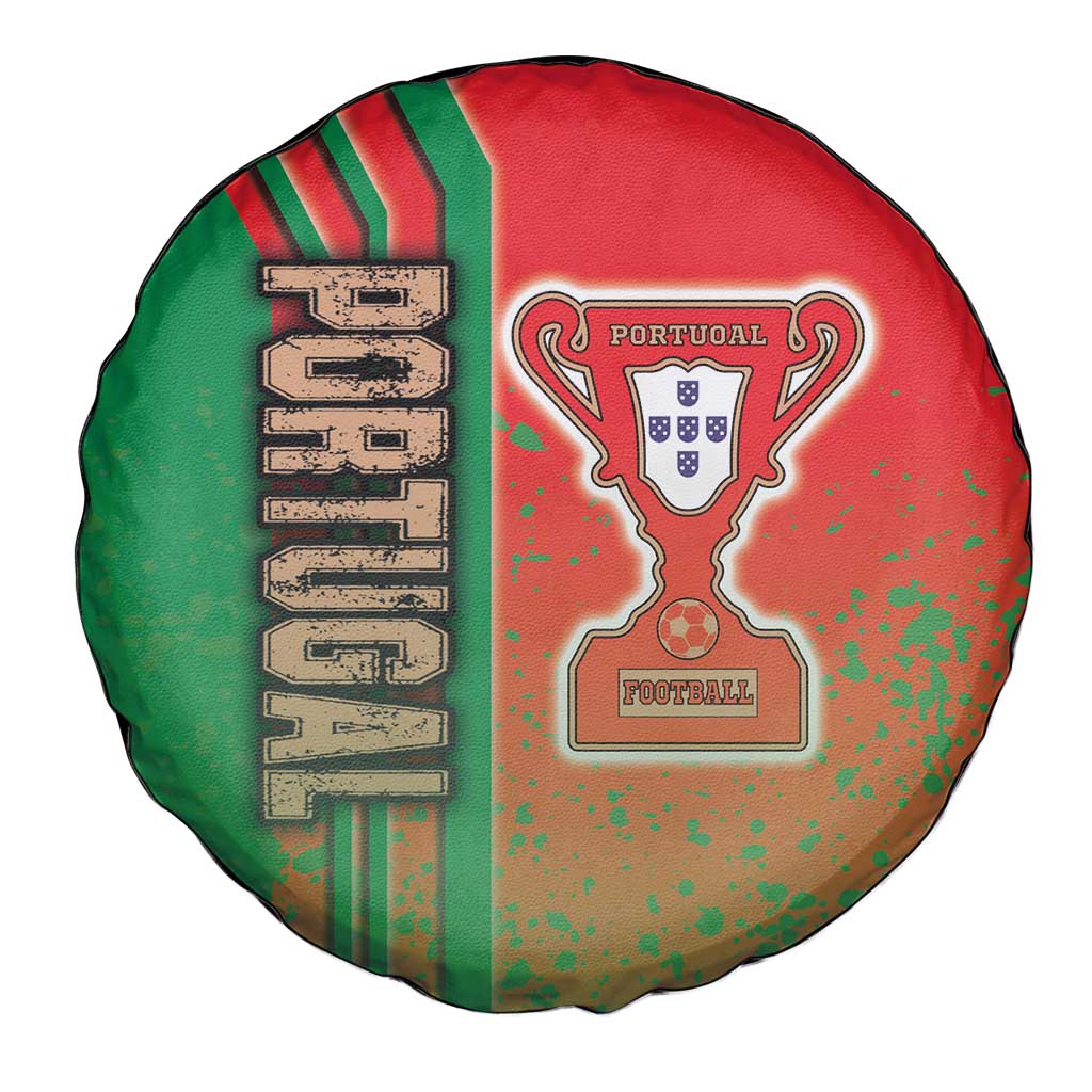 Portugal Football Spare Tire Cover Selecao das Quinas Soccer - Road To Champion - Wonder Print Shop