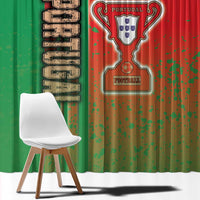 Portugal Football Window Curtain Selecao das Quinas Soccer - Road To Champion - Wonder Print Shop