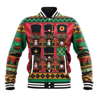 Black Nutcrackers Baseball Jacket Afro Christmas - Wonder Print Shop