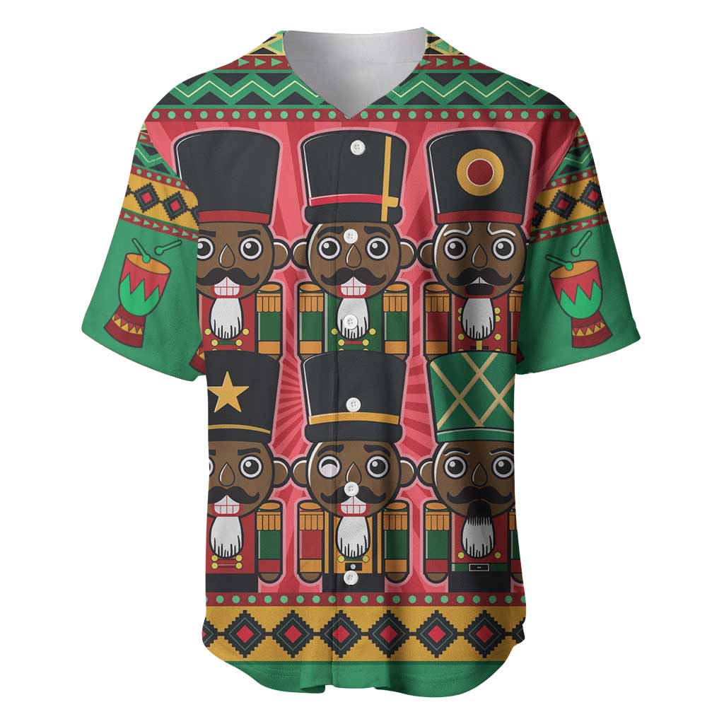 Black Nutcrackers Baseball Jersey Afro Christmas - Wonder Print Shop