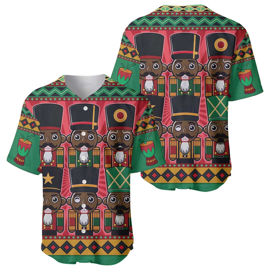 Black Nutcrackers Baseball Jersey Afro Christmas - Wonder Print Shop