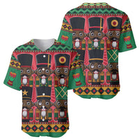 Black Nutcrackers Baseball Jersey Afro Christmas - Wonder Print Shop