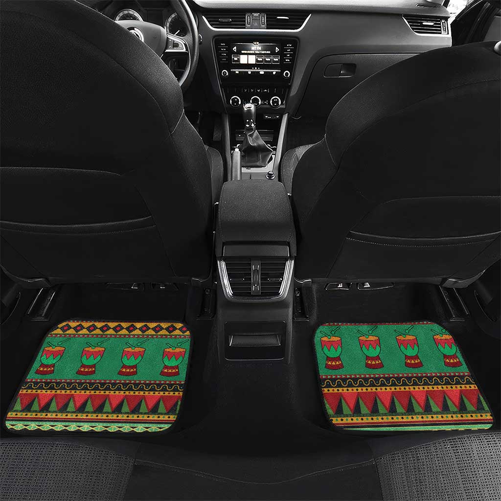 Black Nutcrackers Car Mats Afro Christmas - Wonder Print Shop