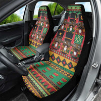 Black Nutcrackers Car Seat Cover Afro Christmas - Wonder Print Shop