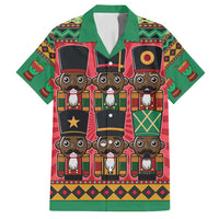 Black Nutcrackers Family Matching Long Sleeve Bodycon Dress and Hawaiian Shirt Afro Christmas - Wonder Print Shop
