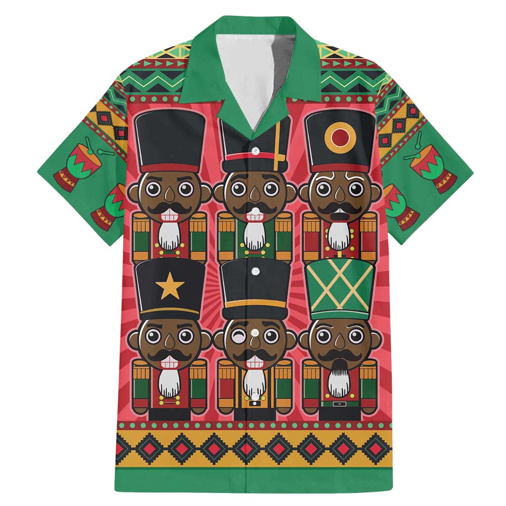 Black Nutcrackers Family Matching Mermaid Dress and Hawaiian Shirt Afro Christmas - Wonder Print Shop