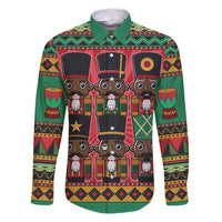 Black Nutcrackers Family Matching Puletasi and Hawaiian Shirt Afro Christmas - Wonder Print Shop
