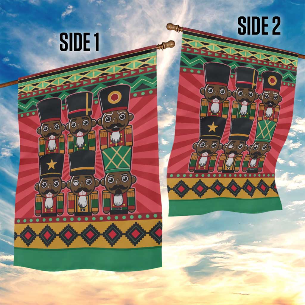 Black Nutcrackers Garden Flag Afro Christmas - Wonder Print Shop
