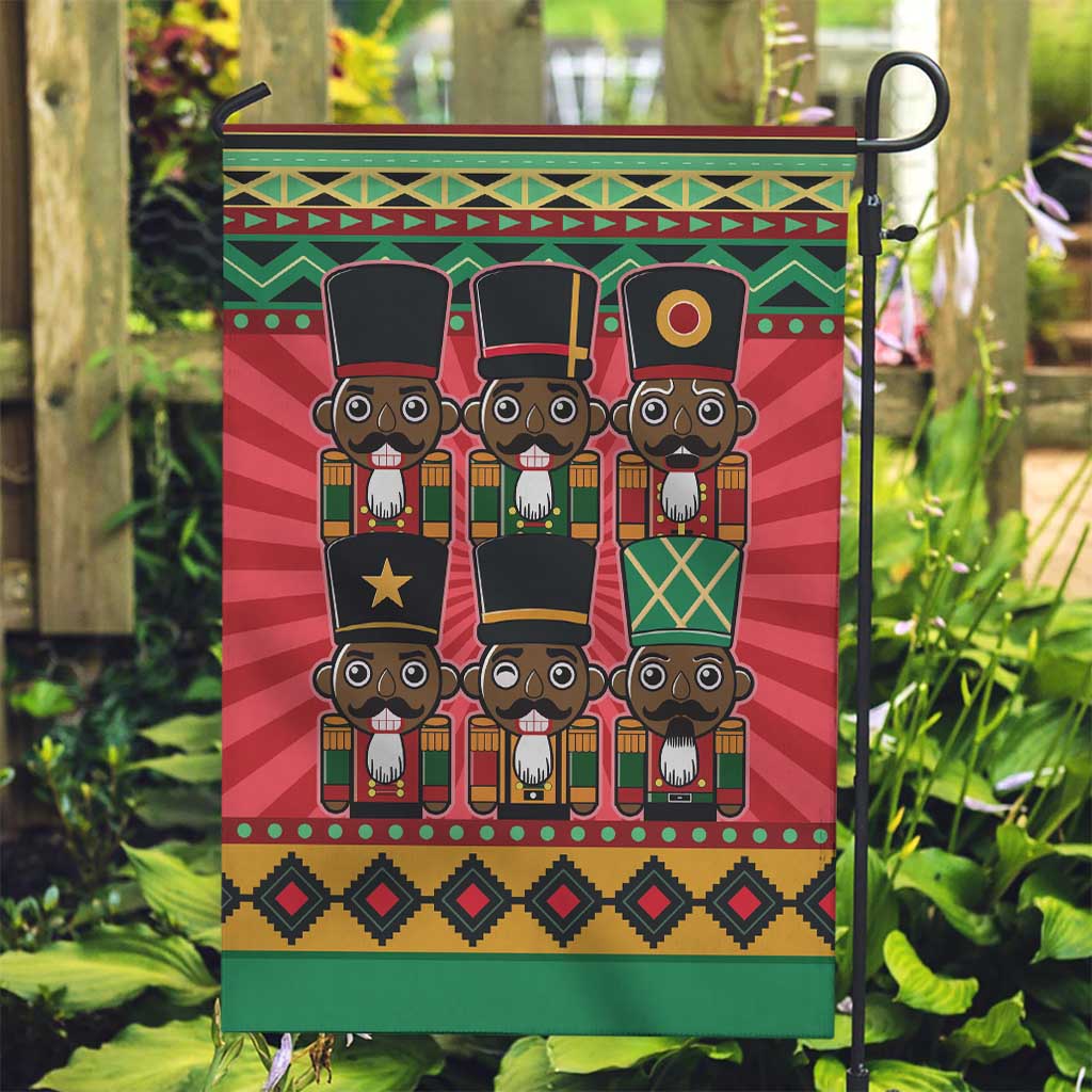 Black Nutcrackers Garden Flag Afro Christmas - Wonder Print Shop