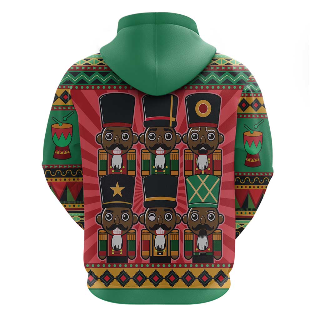Black Nutcrackers Hoodie Afro Christmas - Wonder Print Shop
