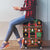 Black Nutcrackers Luggage Cover Afro Christmas - Wonder Print Shop