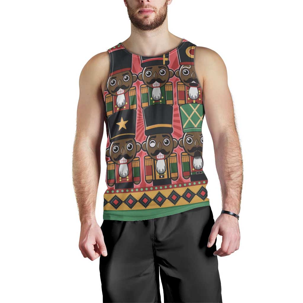 Black Nutcrackers Men Tank Top Afro Christmas - Wonder Print Shop