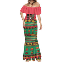 Black Nutcrackers Mermaid Dress Afro Christmas - Wonder Print Shop