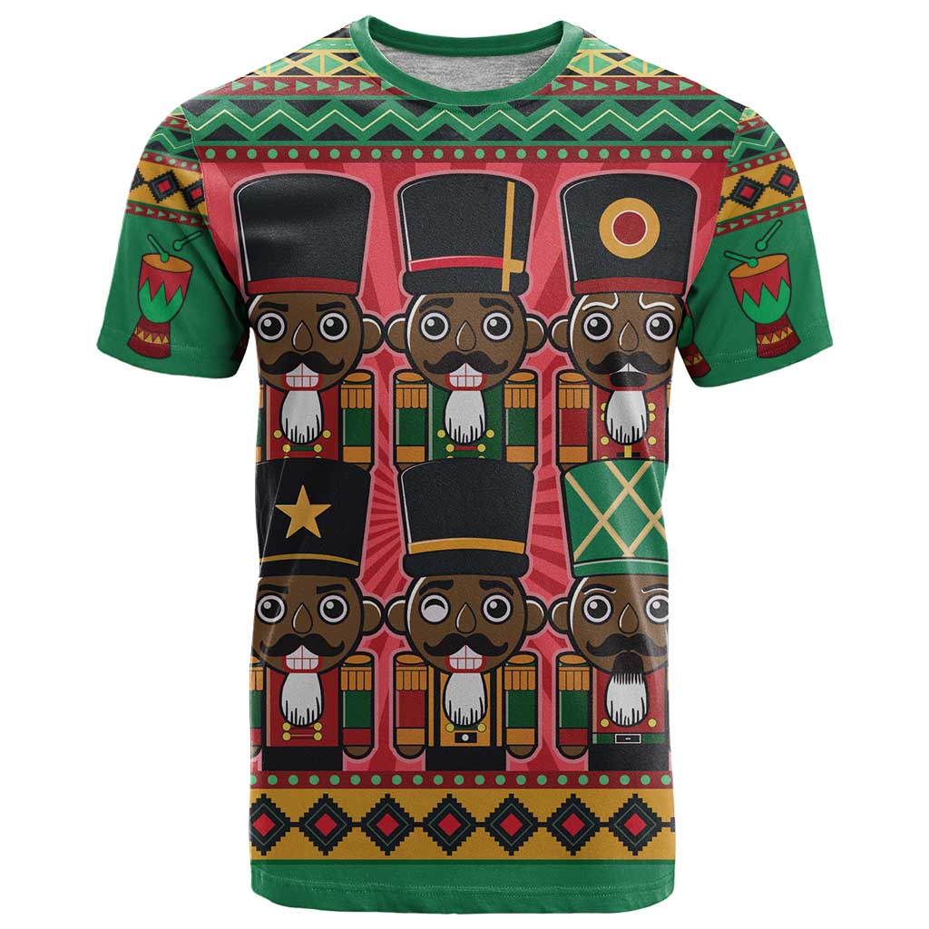 Black Nutcrackers T Shirt Afro Christmas - Wonder Print Shop