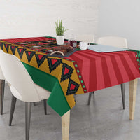 Black Nutcrackers Tablecloth Afro Christmas - Wonder Print Shop