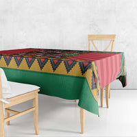 Black Nutcrackers Tablecloth Afro Christmas - Wonder Print Shop