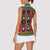 Black Nutcrackers Women Sleeveless Polo Shirt Afro Christmas - Wonder Print Shop