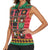 Black Nutcrackers Women Sleeveless Polo Shirt Afro Christmas - Wonder Print Shop