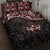 Canada Day Quilt Bed Set Haida Maple Leaf Style Tattoo Black - Wonder Print Shop