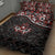 Canada Day Quilt Bed Set Haida Maple Leaf Style Tattoo Black - Wonder Print Shop