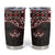 Canada Day Tumbler Cup Haida Maple Leaf Style Tattoo Black