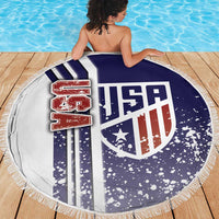 USA Soccer Beach Blanket The Stars and Stripes Football - Road To Champion