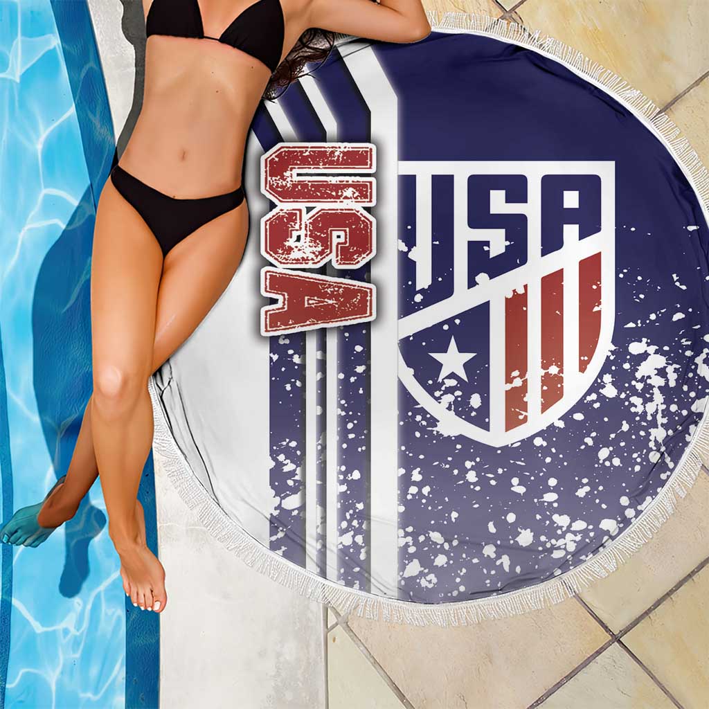 USA Soccer Beach Blanket The Stars and Stripes Football - Road To Champion
