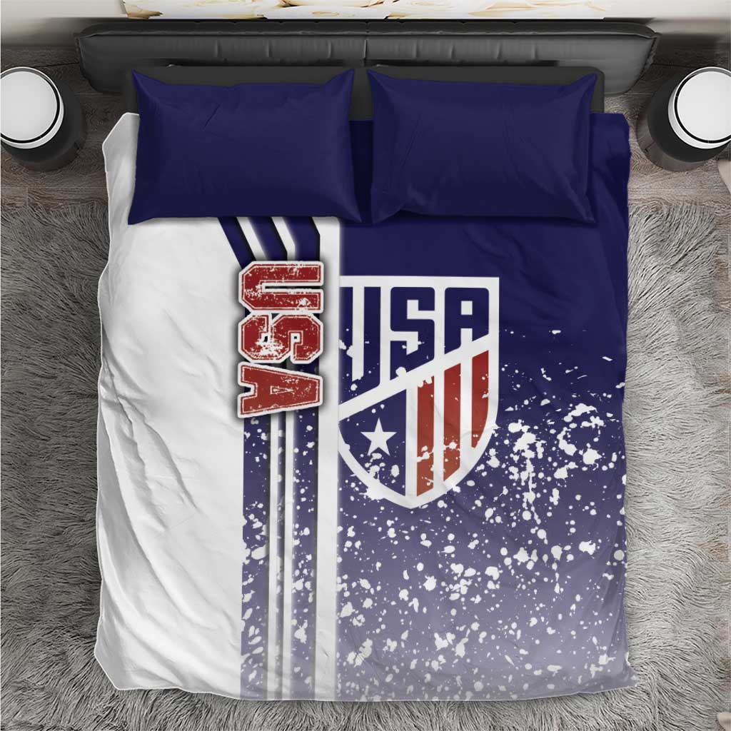 USA Soccer Bedding Set The Stars and Stripes Football - Road To Champion