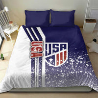 USA Soccer Bedding Set The Stars and Stripes Football - Road To Champion