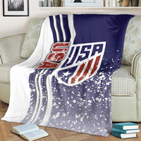 USA Soccer Blanket The Stars and Stripes Football - Road To Champion