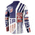 USA Soccer Button Sweatshirt The Stars and Stripes Football - Road To Champion