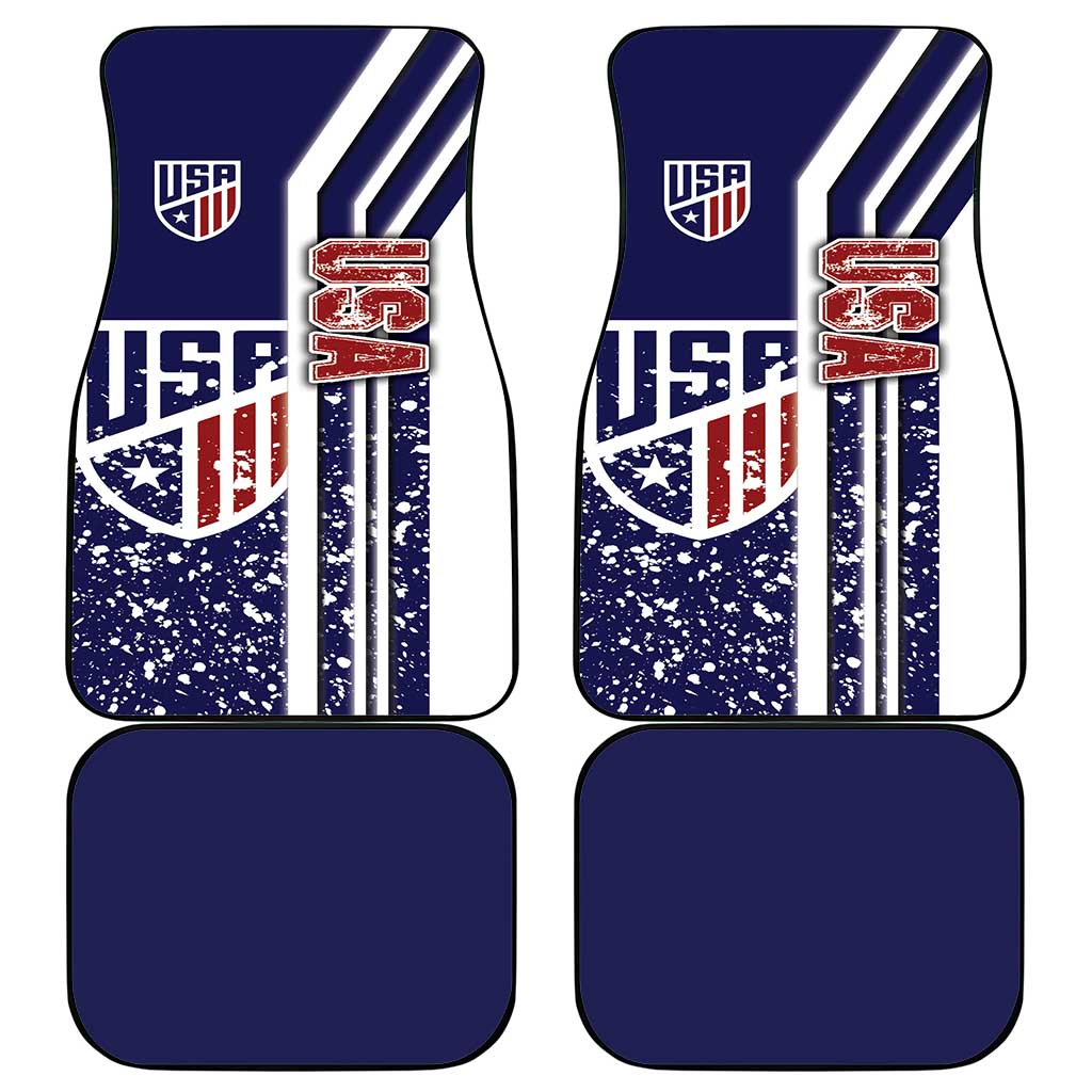 USA Soccer Car Mats The Stars and Stripes Football - Road To Champion