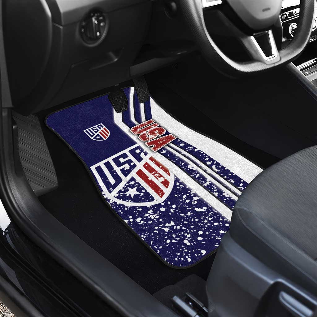 USA Soccer Car Mats The Stars and Stripes Football - Road To Champion