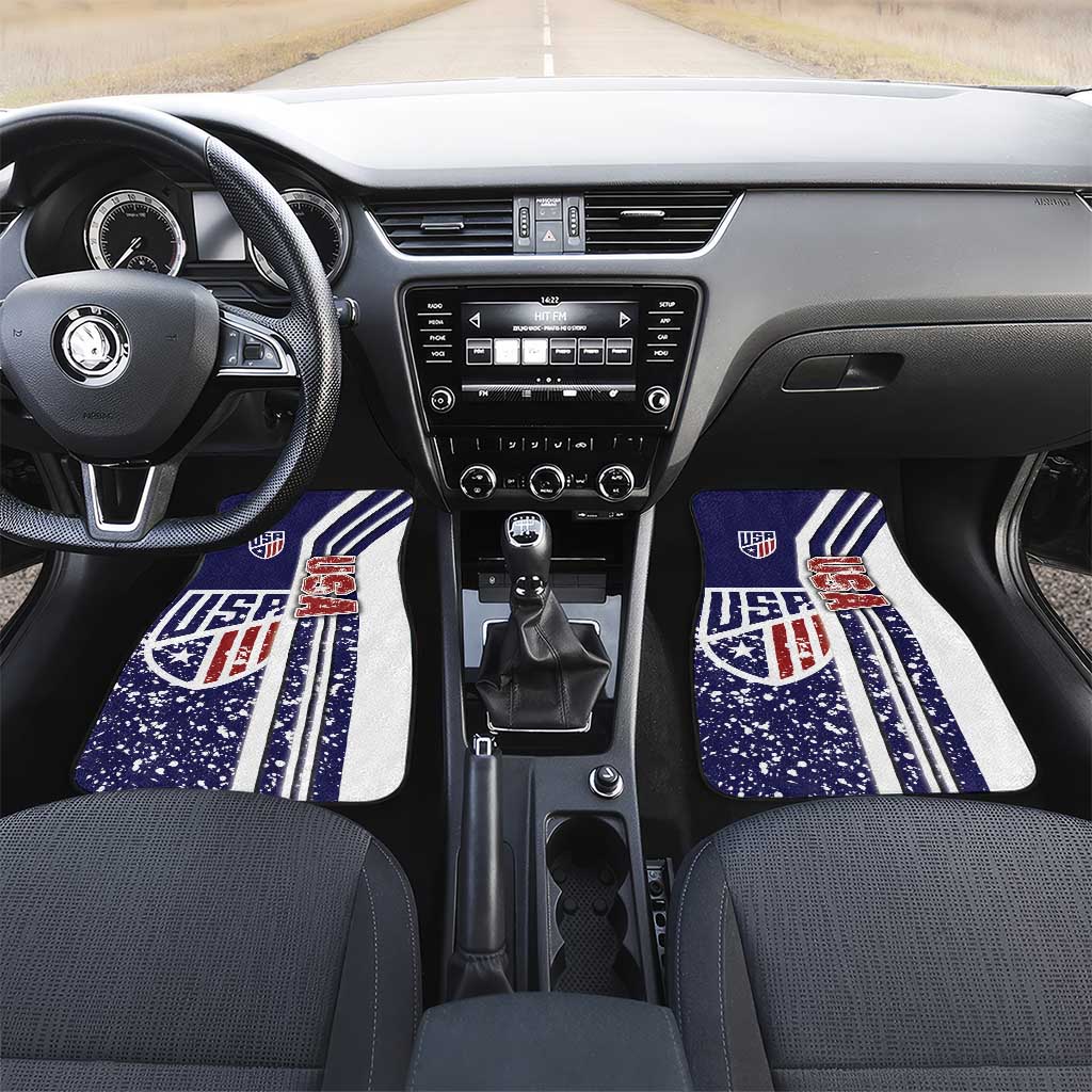 USA Soccer Car Mats The Stars and Stripes Football - Road To Champion