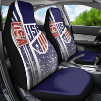 USA Soccer Car Seat Cover The Stars and Stripes Football - Road To Champion