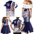 USA Soccer Family Matching Mermaid Dress and Hawaiian Shirt The Stars and Stripes Football - Road To Champion