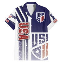 USA Soccer Family Matching Mermaid Dress and Hawaiian Shirt The Stars and Stripes Football - Road To Champion