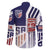 USA Soccer Family Matching Short Sleeve Bodycon Dress and Hawaiian Shirt The Stars and Stripes Football - Road To Champion