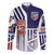 USA Soccer Family Matching Summer Maxi Dress and Hawaiian Shirt The Stars and Stripes Football - Road To Champion