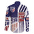 USA Soccer Family Matching Summer Maxi Dress and Hawaiian Shirt The Stars and Stripes Football - Road To Champion