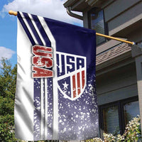 USA Soccer Garden Flag The Stars and Stripes Football - Road To Champion