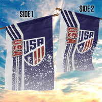 USA Soccer Garden Flag The Stars and Stripes Football - Road To Champion