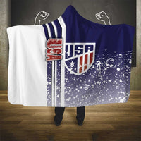 USA Soccer Hooded Blanket The Stars and Stripes Football - Road To Champion