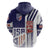 USA Soccer Hoodie The Stars and Stripes Football - Road To Champion