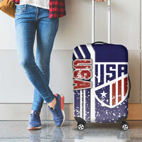 USA Soccer Luggage Cover The Stars and Stripes Football - Road To Champion - Wonder Print Shop