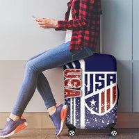 USA Soccer Luggage Cover The Stars and Stripes Football - Road To Champion - Wonder Print Shop