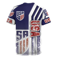 USA Soccer Rugby Jersey The Stars and Stripes Football - Road To Champion - Wonder Print Shop