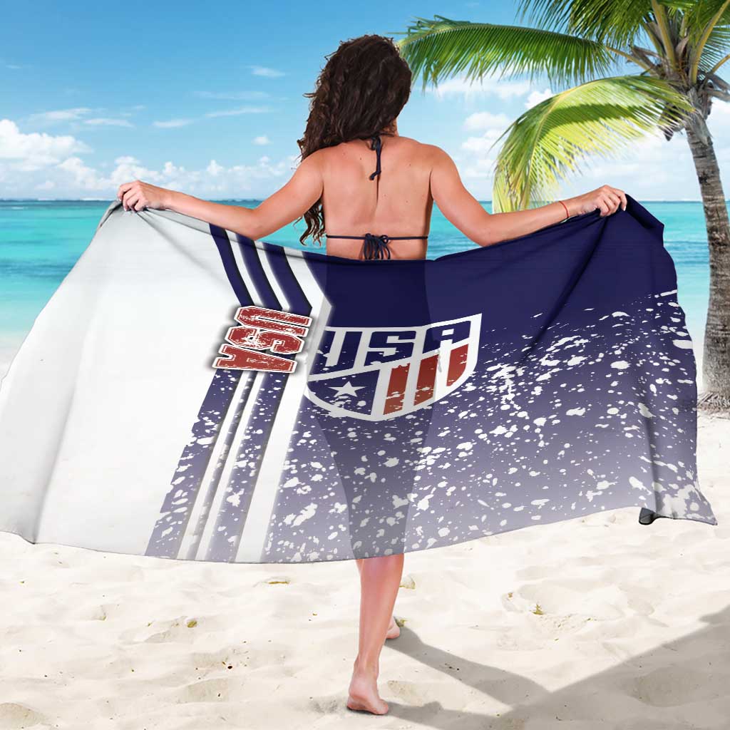 USA Soccer Sarong The Stars and Stripes Football - Road To Champion - Wonder Print Shop