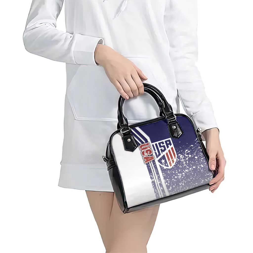 USA Soccer Shoulder Handbag The Stars and Stripes Football - Road To Champion - Wonder Print Shop